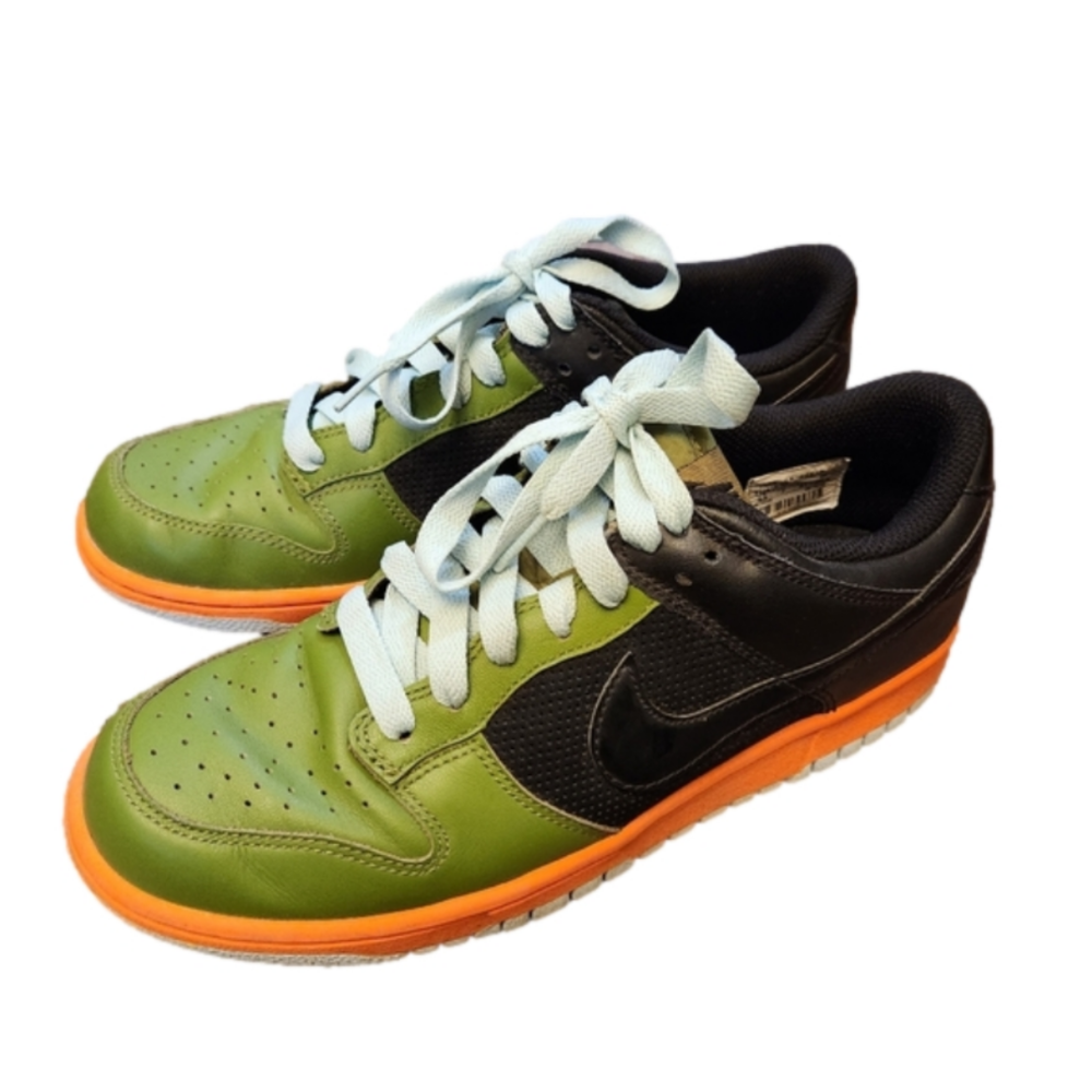 Nike Dunk Low 'Green Mandarin' Shoes